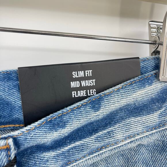 Diesel Light Blue Flare Jeans - Picture 9 of 13